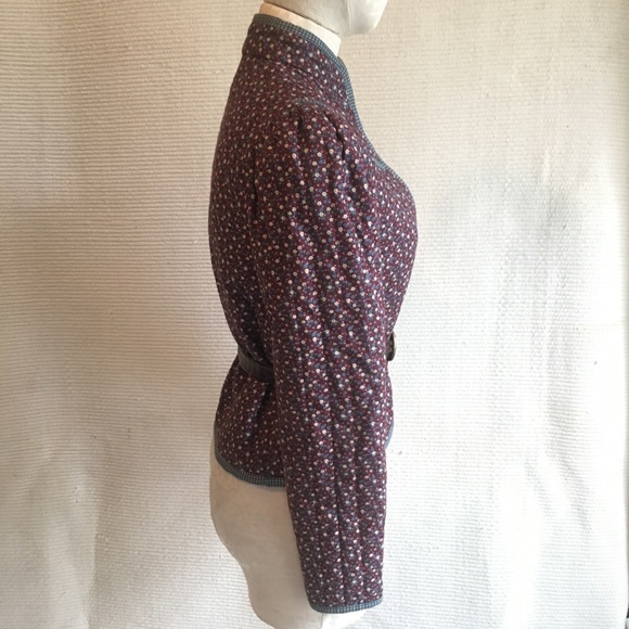 Gunne Sax M Vintage 70s Quilted Prairie Jacket - Picture 6 of 8